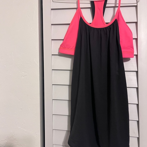 Lululemon bralette and workout top. Pink. Small - Picture 2 of 5